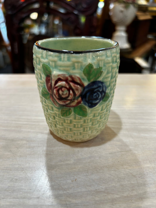 Vintage Majolica Bud Vase/Cup