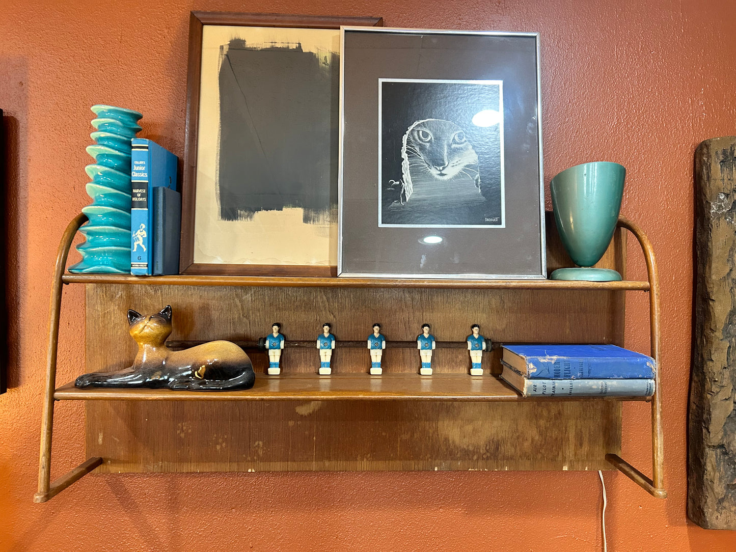 Vintage MCM Emporium Stand/Wall Shelf