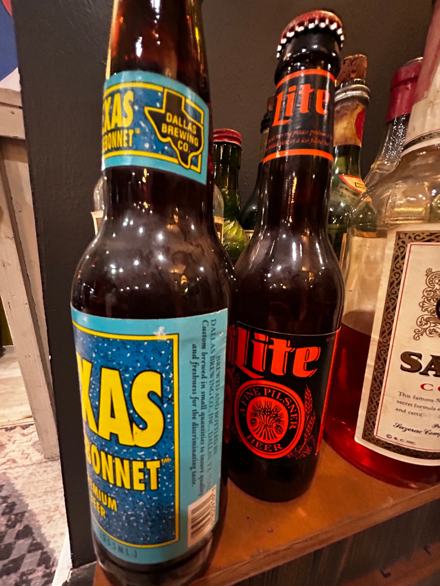 Collection of Vintage and Antique Liquor Bottles- One Pre-Prohibition