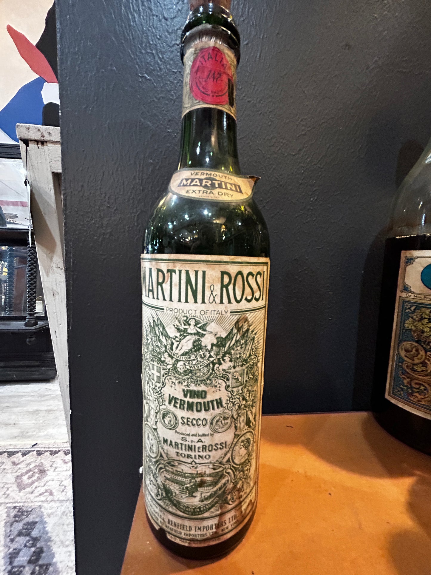 Collection of Vintage and Antique Liquor Bottles- One Pre-Prohibition