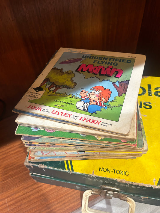 Vintage Look, Listen, Learn Children’s Book Records