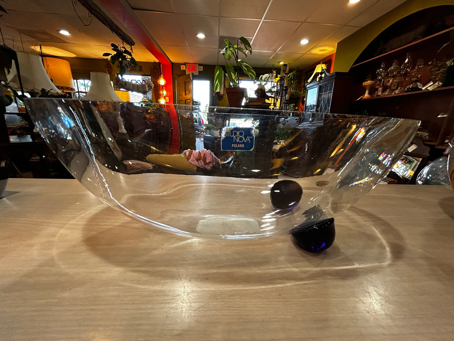 Studio Nova Footed Glass Bowl