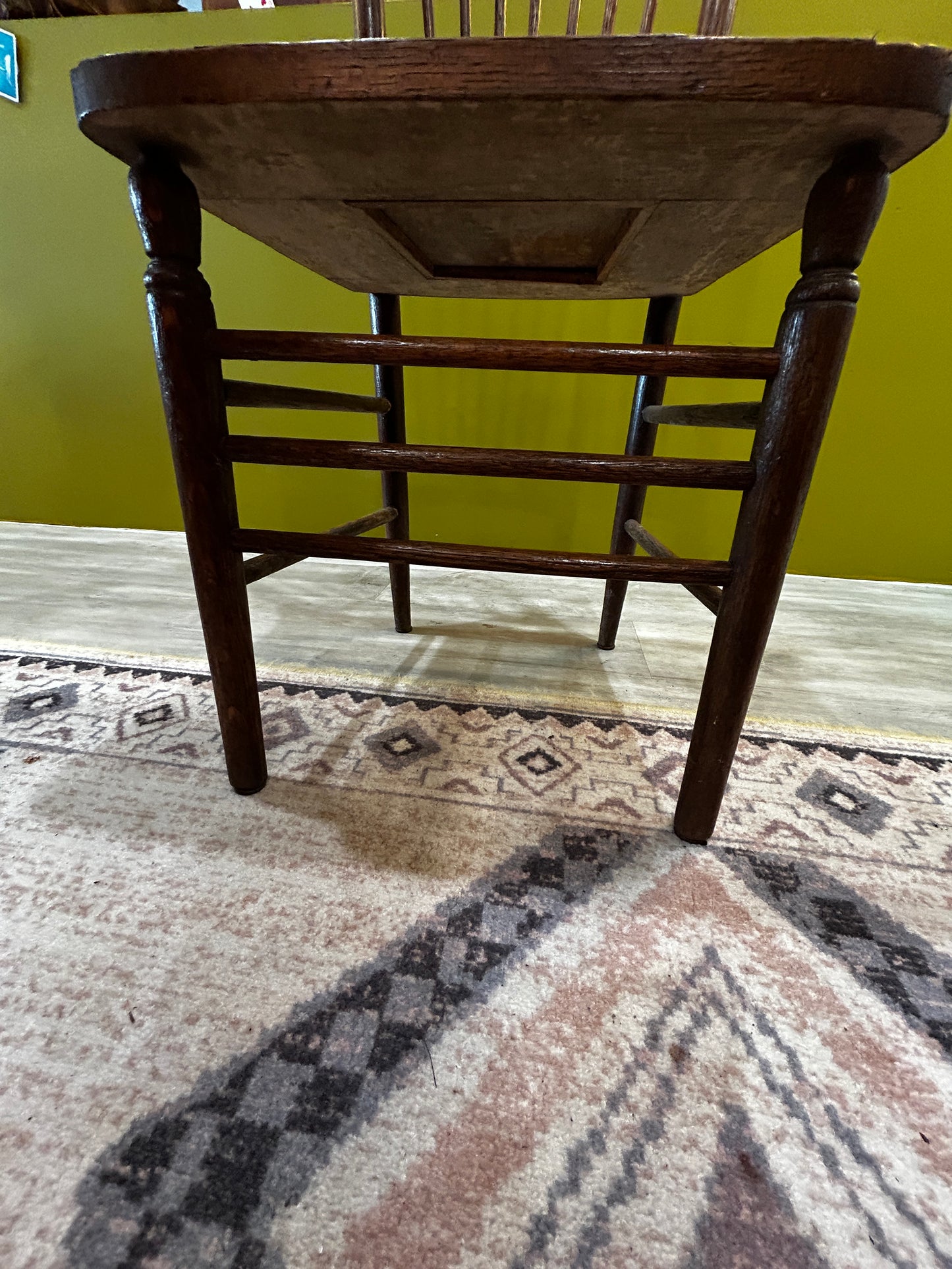 Turn of The Century Pressed Back Chair