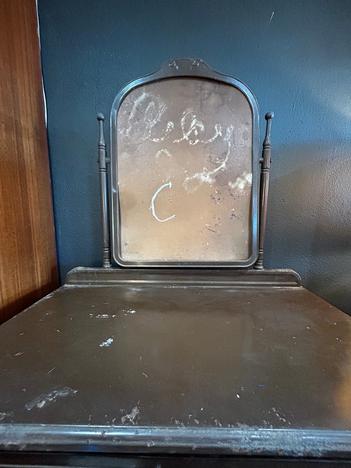 RARE Antique 1920’s Metal Dresser- No Mirror
