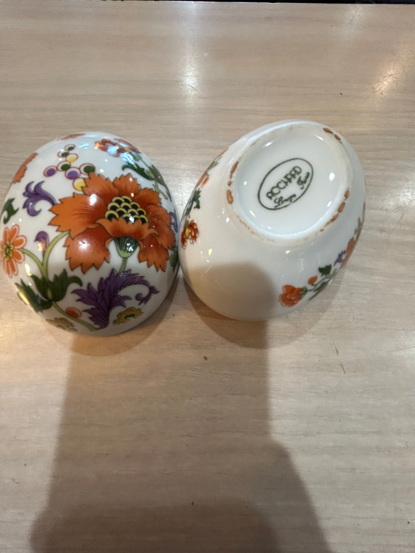 Limoges France Trinket Egg and Shell Dish