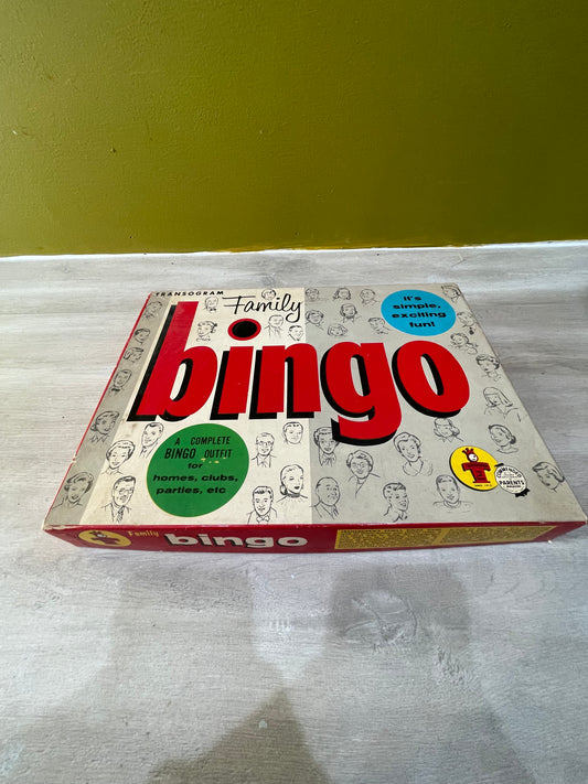 Vintage Bingo Game- Complete and Full Set