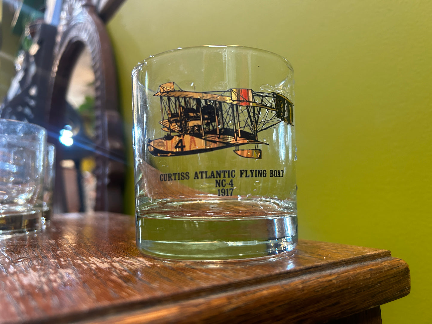 Mid Cent. First Flight Whiskey Glasses- Set of 8- RARE