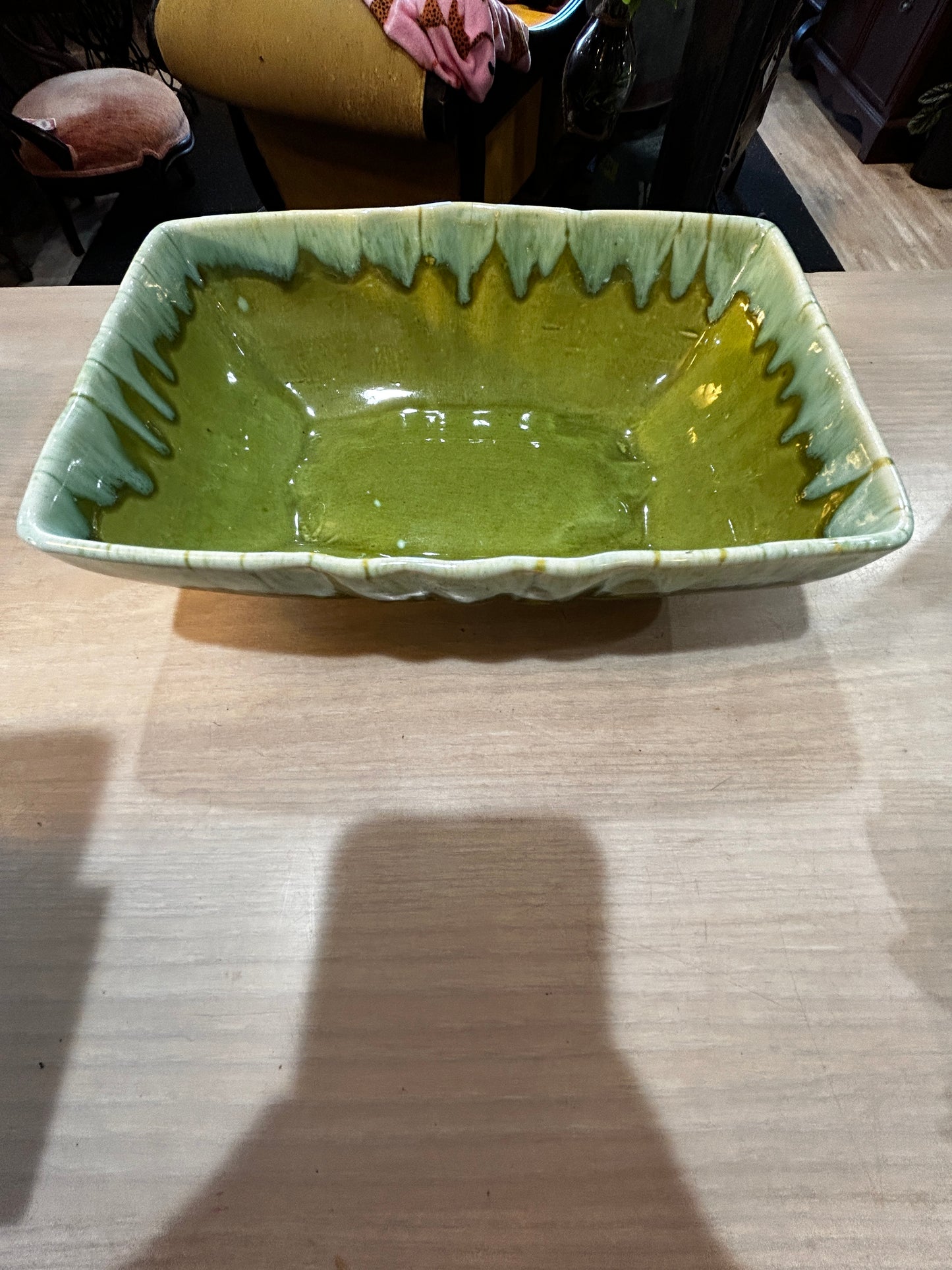 Mid Century- California USA Drip Glaze Ceramic Pot