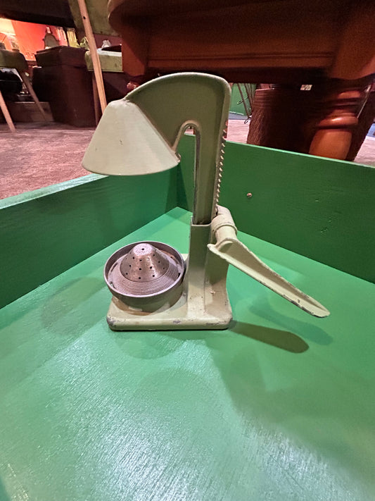 Vintage MCM Super Juicer- Mint Green Manual Juicer