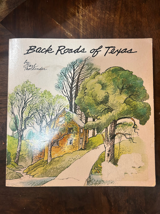 Back Roads of Texas Book