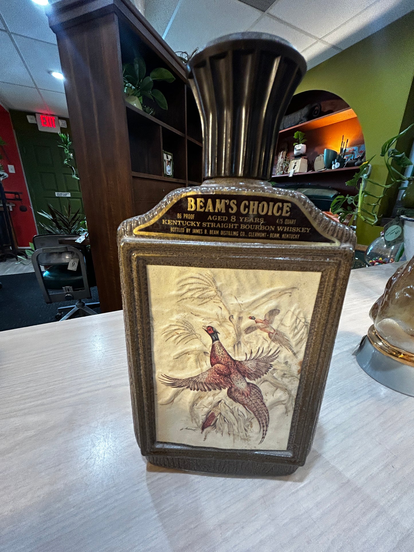 Vintage Jim Beam Bourbon Decanter- Special James Lockhart Edition- 1974