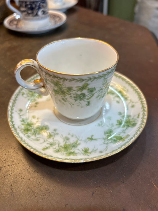 Haviland Limoges France Teacup and Saucer Set
