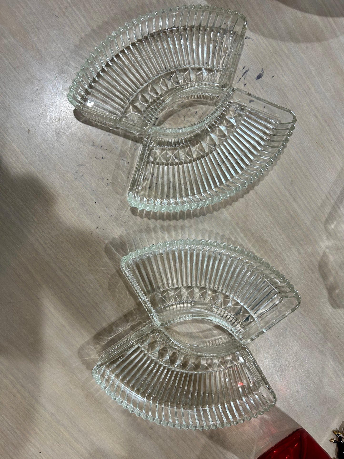 Kromex Lazy Susan Serving Dishes- Set of 4