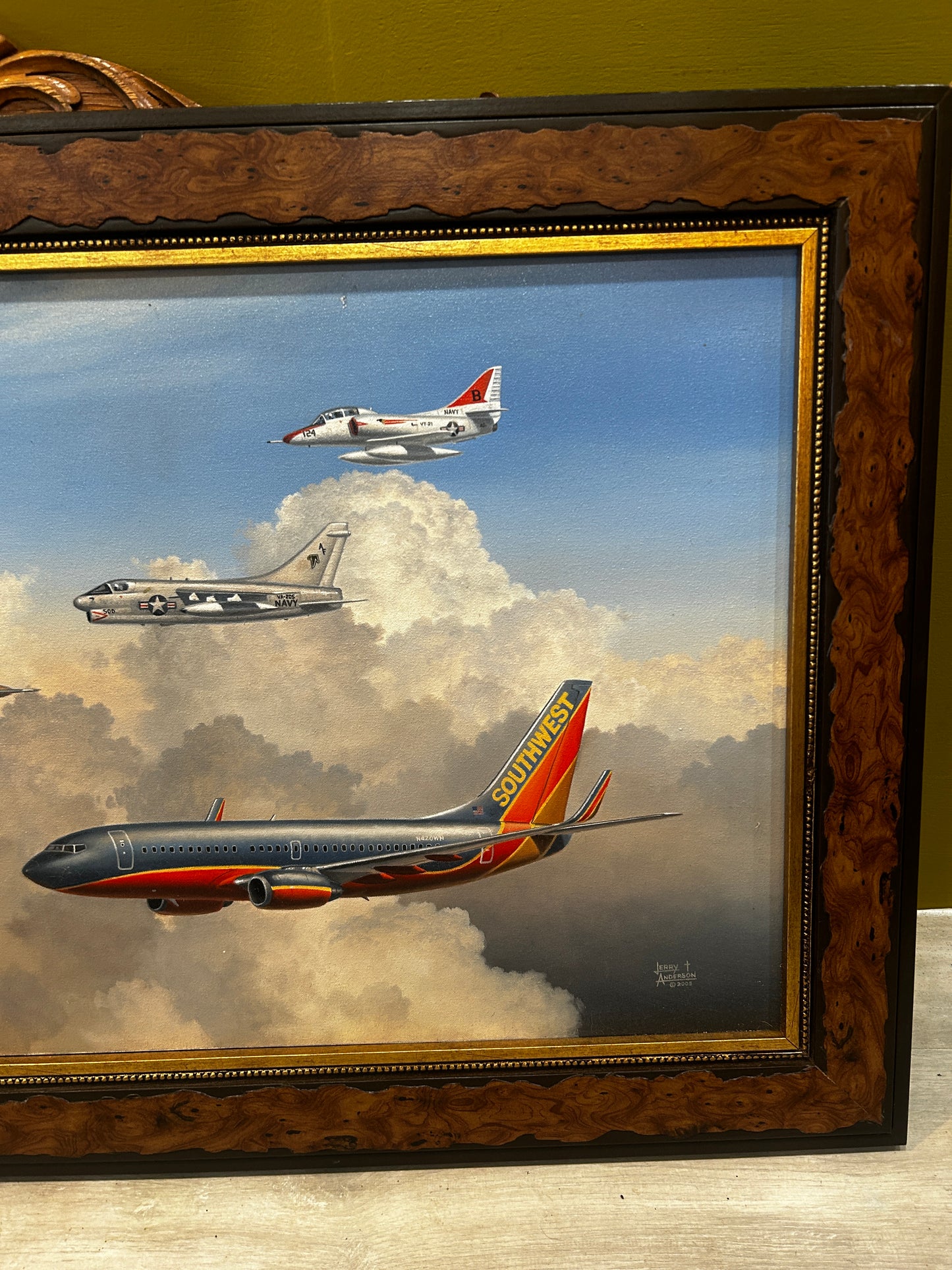 Jerry Anderson Original Aviation Art