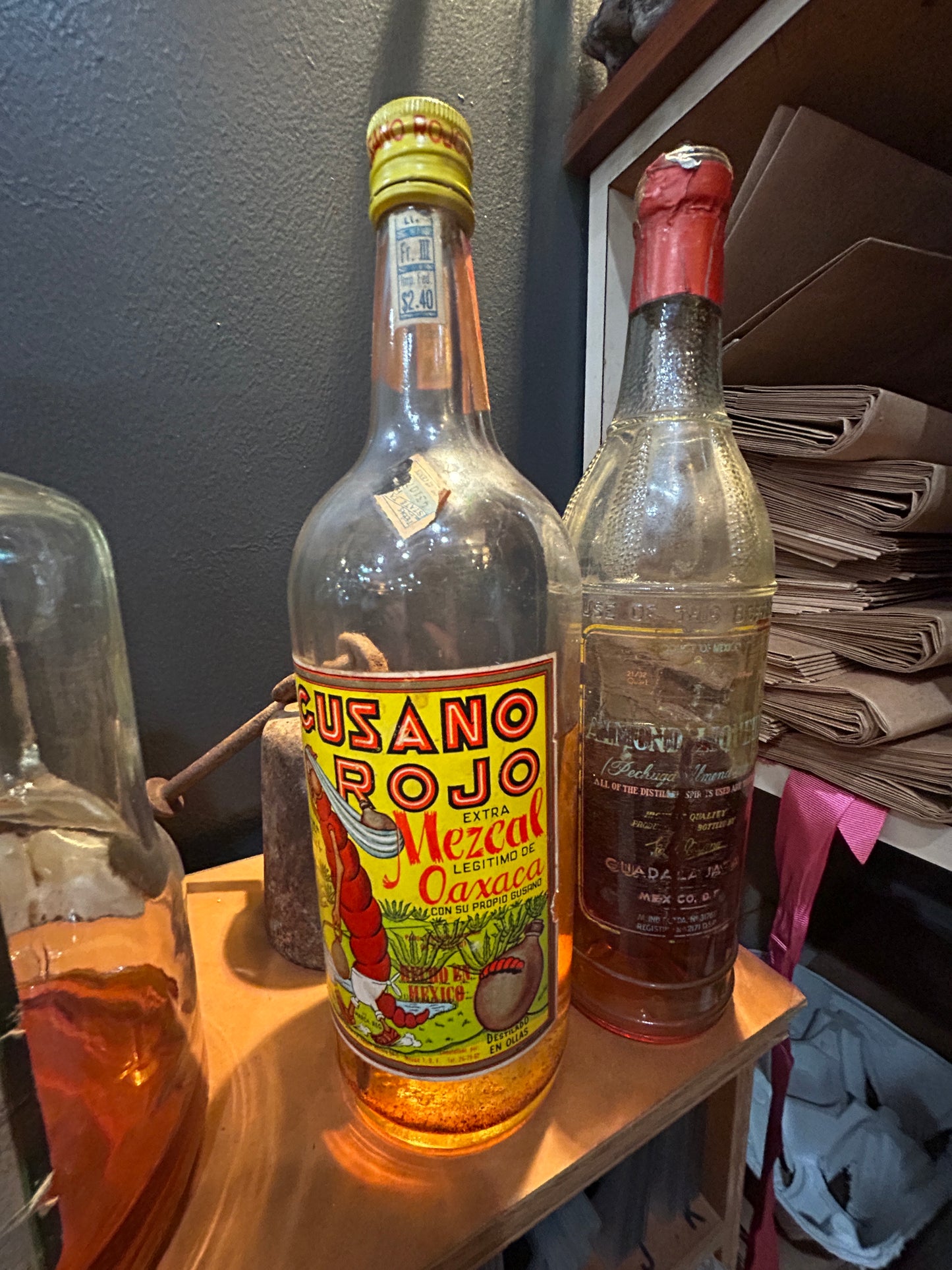 Collection of Vintage and Antique Liquor Bottles- One Pre-Prohibition